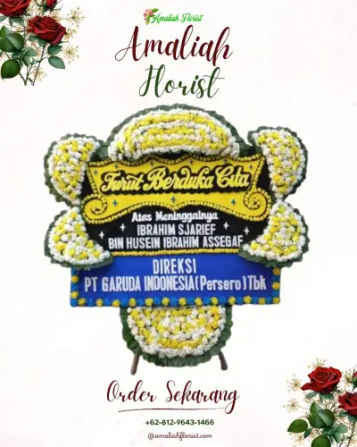 Papan Bunga Duka di Pakembaran